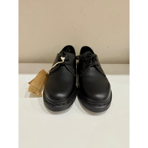 NWT Dr. Martens 1461 Mono Smooth Leather Oxford Shoes Black Women's Size US 8 - Picture 3 of 7